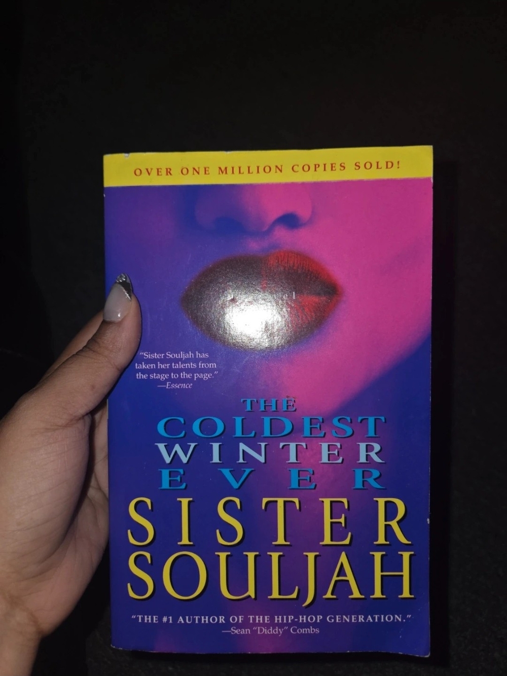 The Coldest Winter Ever - Purple/Blue Paperback Book